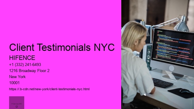 Client Testimonials NYC