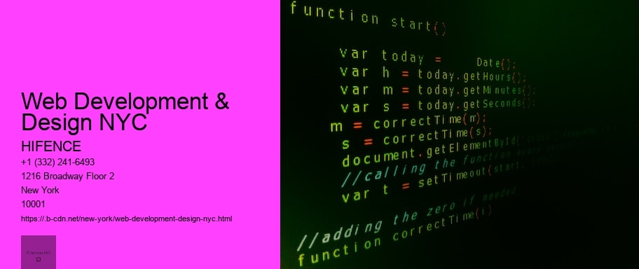Web Development & Design NYC